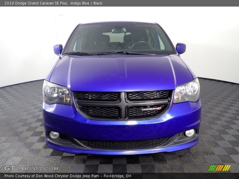 Indigo Blue / Black 2019 Dodge Grand Caravan SE Plus
