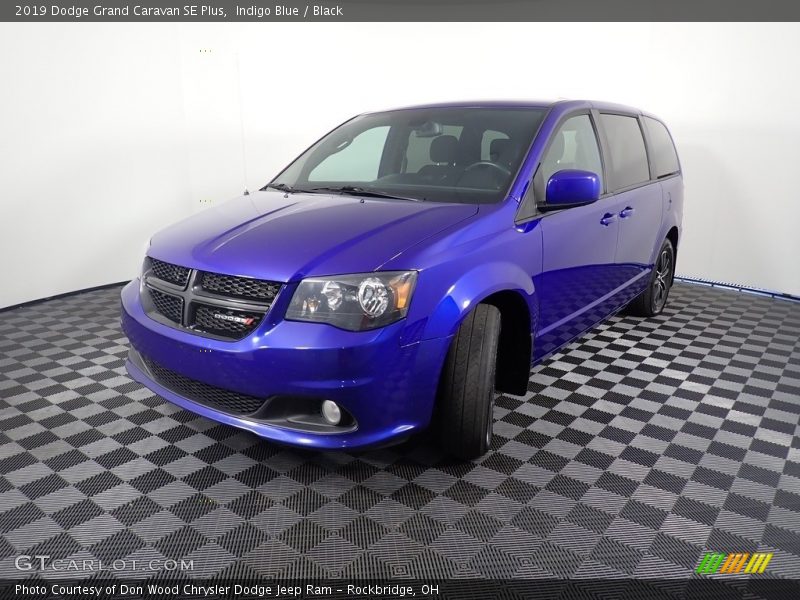 Indigo Blue / Black 2019 Dodge Grand Caravan SE Plus