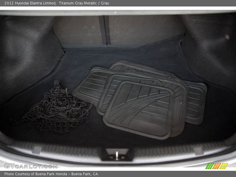 Titanium Gray Metallic / Gray 2012 Hyundai Elantra Limited