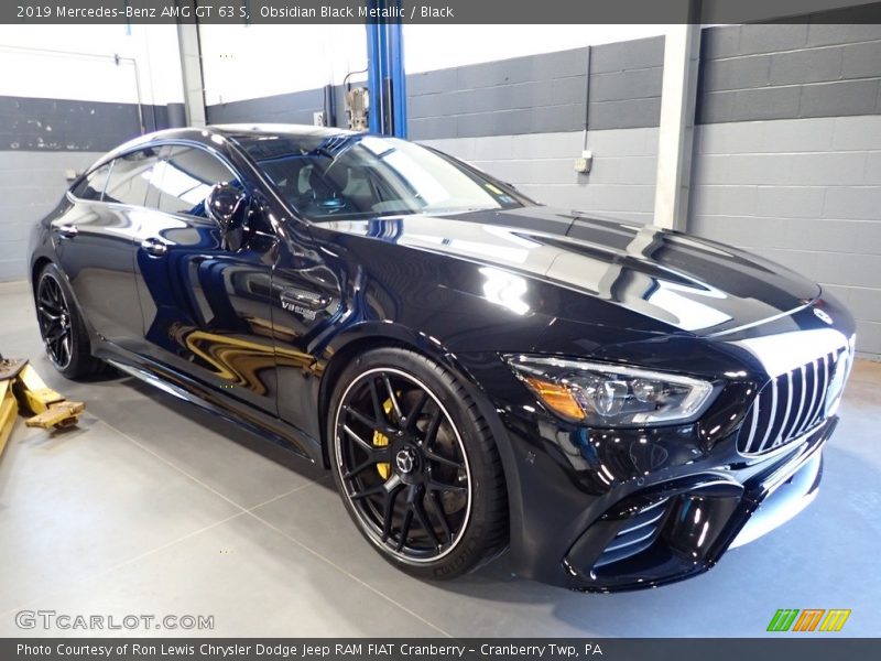 Obsidian Black Metallic / Black 2019 Mercedes-Benz AMG GT 63 S