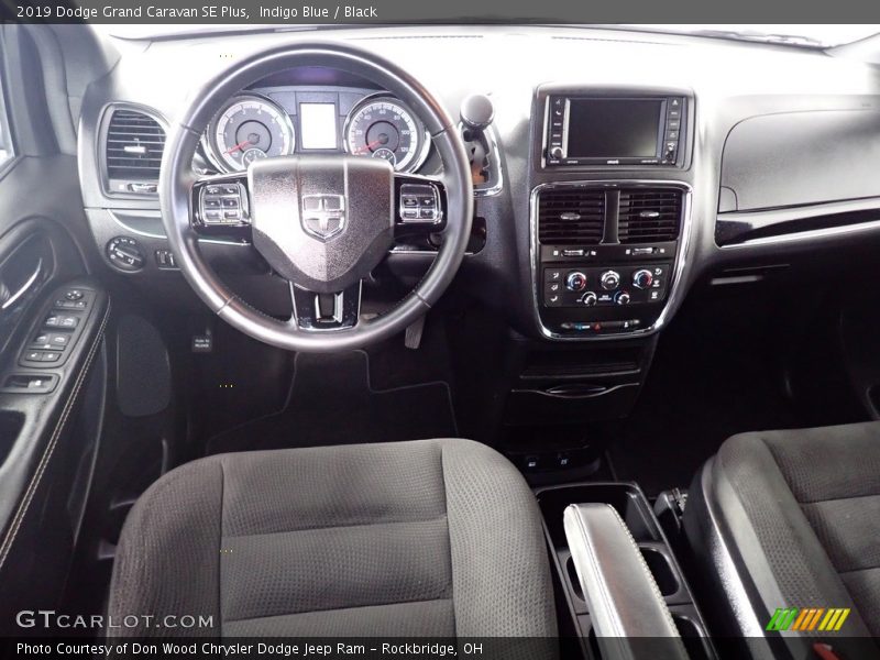 Indigo Blue / Black 2019 Dodge Grand Caravan SE Plus