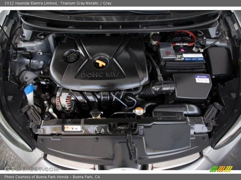 Titanium Gray Metallic / Gray 2012 Hyundai Elantra Limited