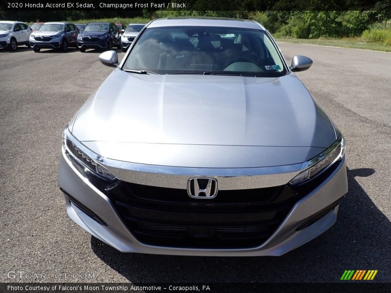 Champagne Frost Pearl / Black 2020 Honda Accord EX Sedan