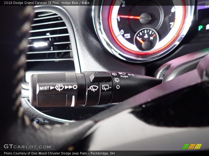 Indigo Blue / Black 2019 Dodge Grand Caravan SE Plus