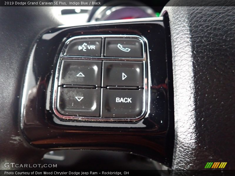 Indigo Blue / Black 2019 Dodge Grand Caravan SE Plus