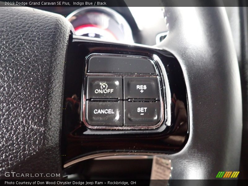 Indigo Blue / Black 2019 Dodge Grand Caravan SE Plus