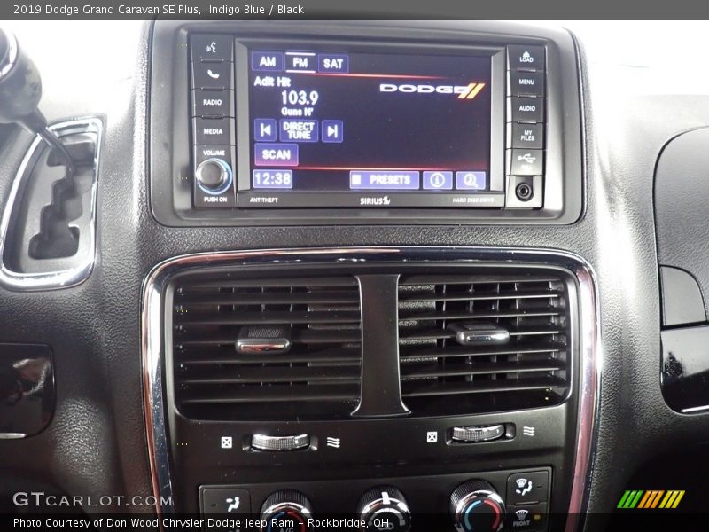 Indigo Blue / Black 2019 Dodge Grand Caravan SE Plus