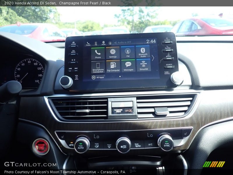 Champagne Frost Pearl / Black 2020 Honda Accord EX Sedan