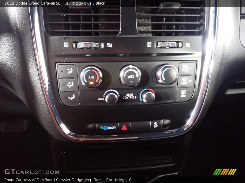 Indigo Blue / Black 2019 Dodge Grand Caravan SE Plus