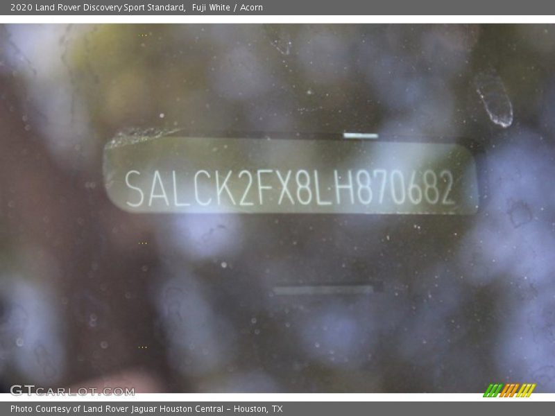 Fuji White / Acorn 2020 Land Rover Discovery Sport Standard