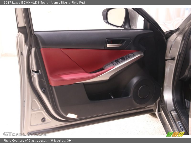 Atomic Silver / Rioja Red 2017 Lexus IS 300 AWD F Sport