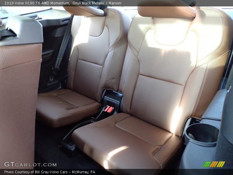 Rear Seat of 2019 XC90 T6 AWD Momentum
