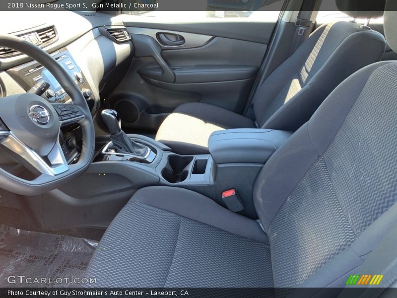 Gun Metallic / Charcoal 2018 Nissan Rogue Sport S