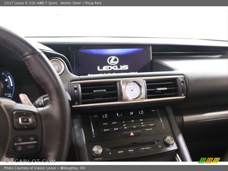 Atomic Silver / Rioja Red 2017 Lexus IS 300 AWD F Sport