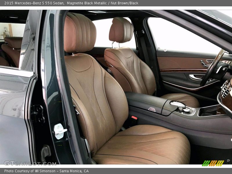 Magnetite Black Metallic / Nut Brown/Black 2015 Mercedes-Benz S 550 Sedan