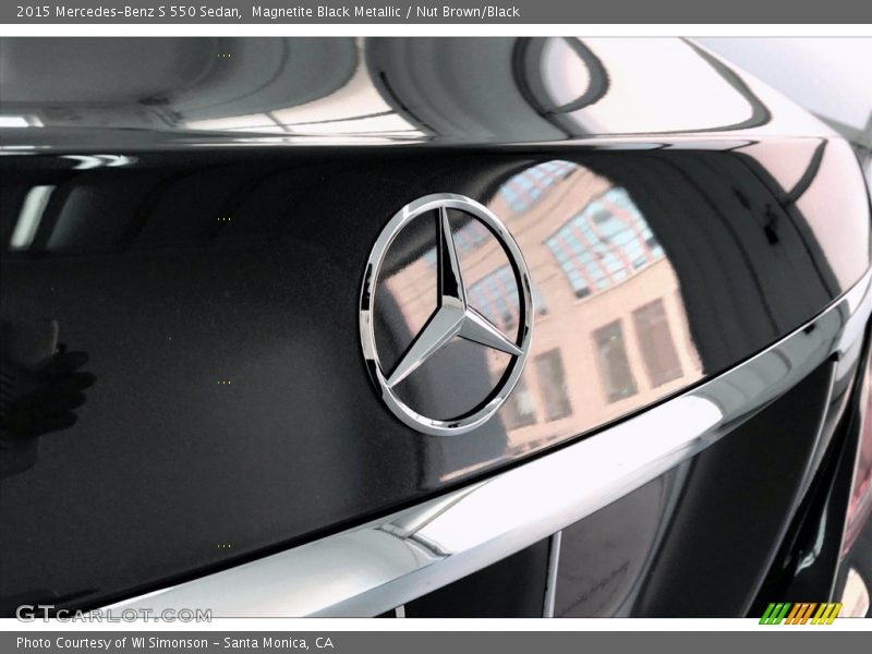 Magnetite Black Metallic / Nut Brown/Black 2015 Mercedes-Benz S 550 Sedan