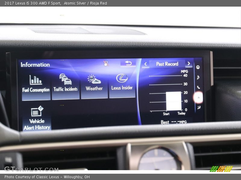 Atomic Silver / Rioja Red 2017 Lexus IS 300 AWD F Sport