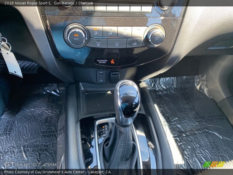 Gun Metallic / Charcoal 2018 Nissan Rogue Sport S