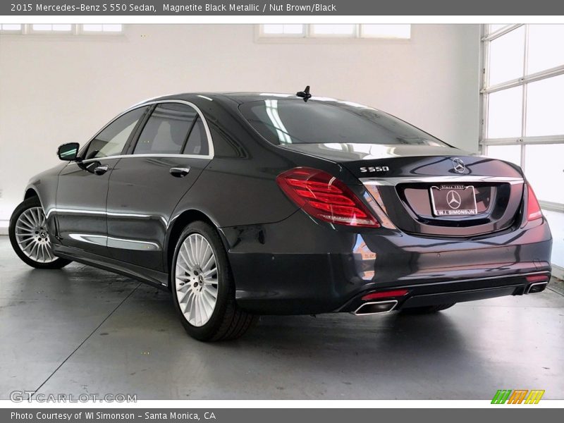 Magnetite Black Metallic / Nut Brown/Black 2015 Mercedes-Benz S 550 Sedan