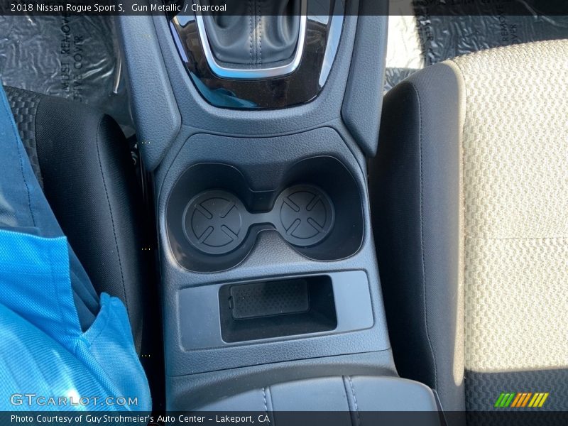 Gun Metallic / Charcoal 2018 Nissan Rogue Sport S