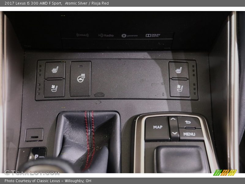 Atomic Silver / Rioja Red 2017 Lexus IS 300 AWD F Sport
