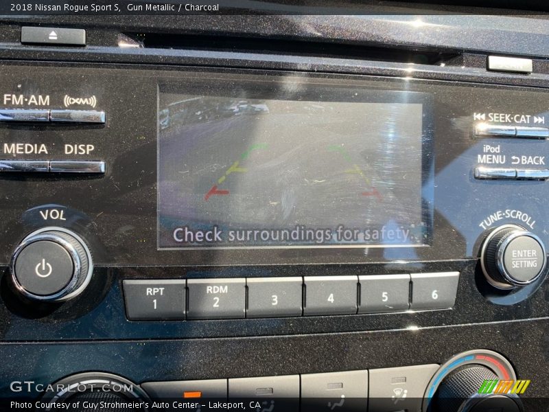 Gun Metallic / Charcoal 2018 Nissan Rogue Sport S