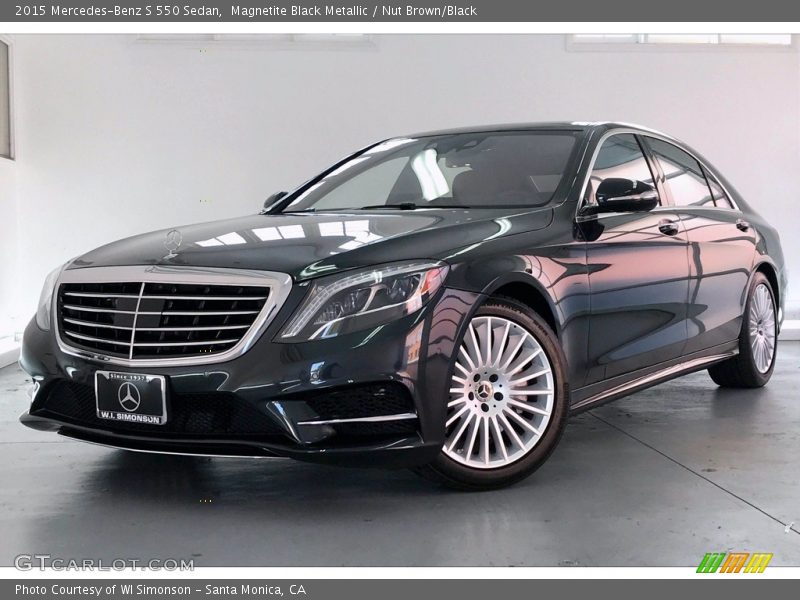 Magnetite Black Metallic / Nut Brown/Black 2015 Mercedes-Benz S 550 Sedan