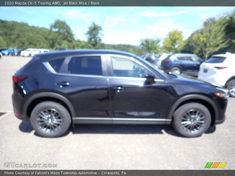 Jet Black Mica / Black 2020 Mazda CX-5 Touring AWD