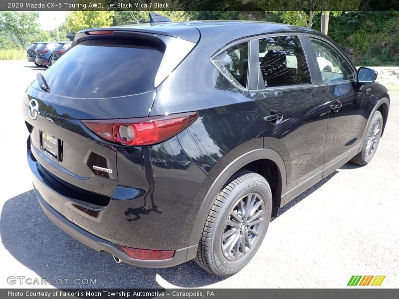 Jet Black Mica / Black 2020 Mazda CX-5 Touring AWD
