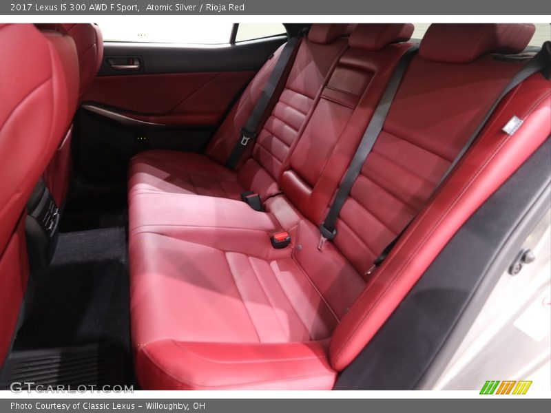 Atomic Silver / Rioja Red 2017 Lexus IS 300 AWD F Sport