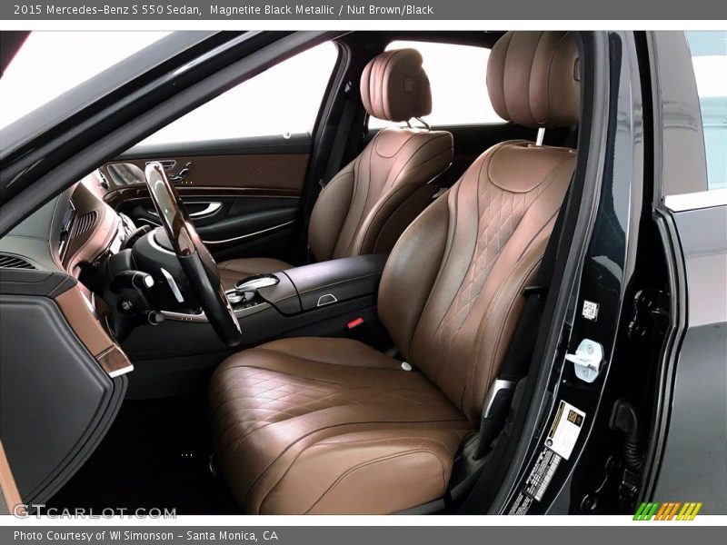 Magnetite Black Metallic / Nut Brown/Black 2015 Mercedes-Benz S 550 Sedan