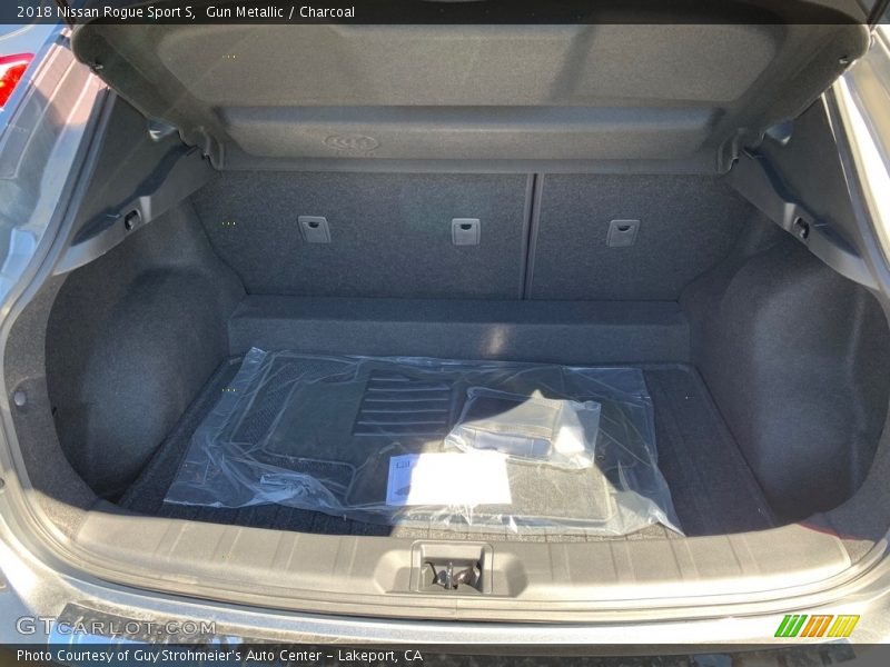 Gun Metallic / Charcoal 2018 Nissan Rogue Sport S