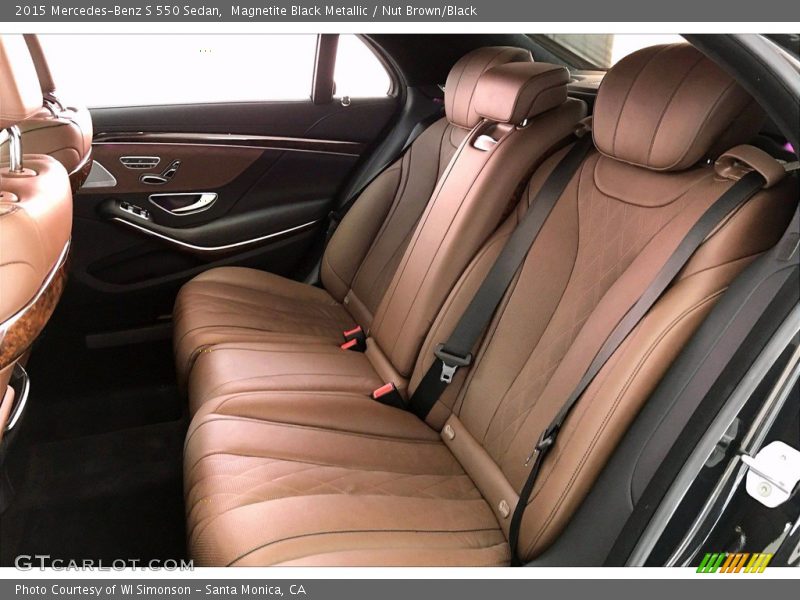 Magnetite Black Metallic / Nut Brown/Black 2015 Mercedes-Benz S 550 Sedan