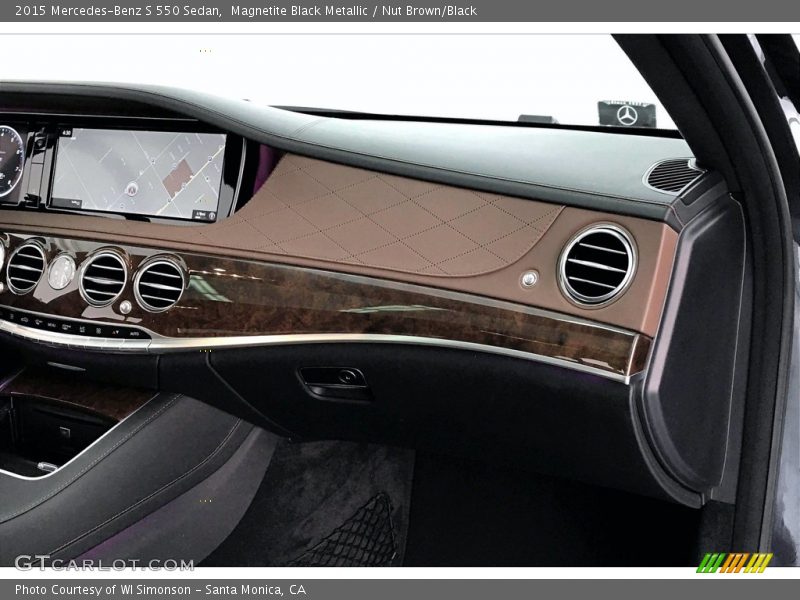 Magnetite Black Metallic / Nut Brown/Black 2015 Mercedes-Benz S 550 Sedan