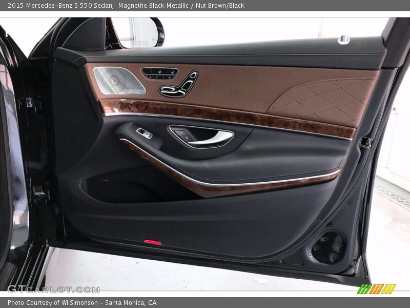 Magnetite Black Metallic / Nut Brown/Black 2015 Mercedes-Benz S 550 Sedan