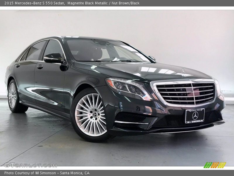 Magnetite Black Metallic / Nut Brown/Black 2015 Mercedes-Benz S 550 Sedan