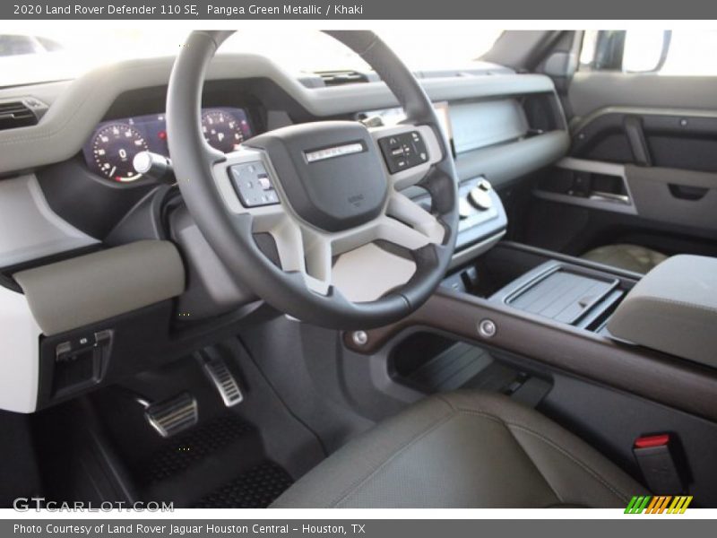 Pangea Green Metallic / Khaki 2020 Land Rover Defender 110 SE