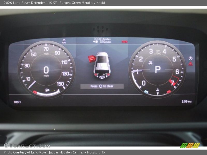  2020 Defender 110 SE 110 SE Gauges