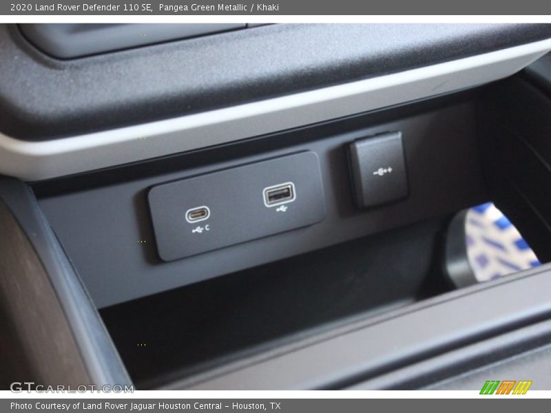 Pangea Green Metallic / Khaki 2020 Land Rover Defender 110 SE
