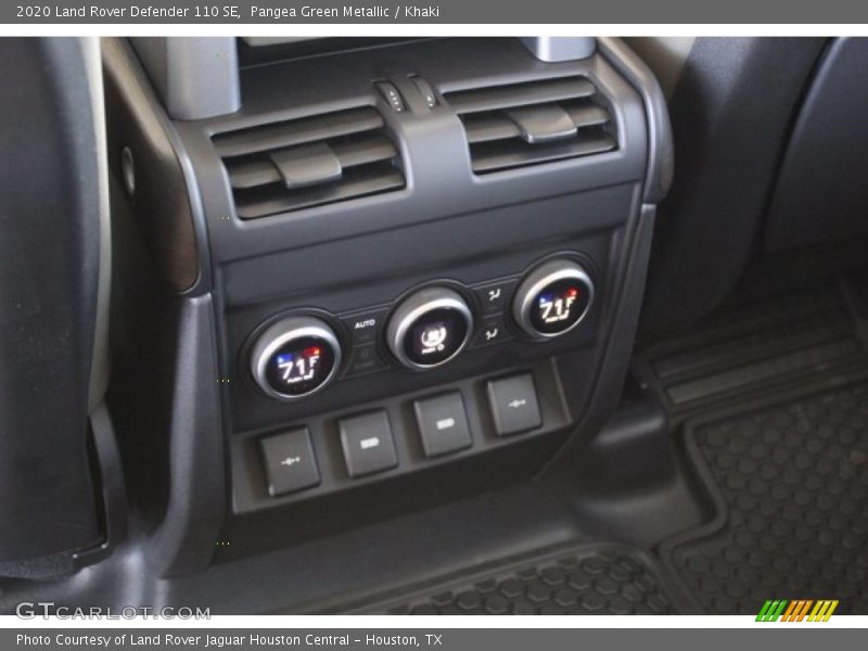 Controls of 2020 Defender 110 SE