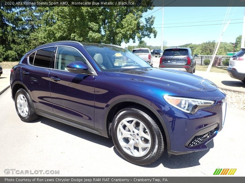 Front 3/4 View of 2020 Stelvio Sport AWD