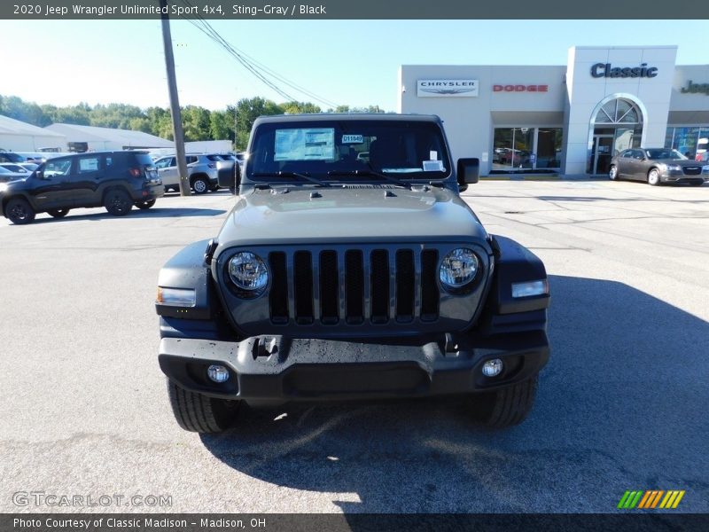 Sting-Gray / Black 2020 Jeep Wrangler Unlimited Sport 4x4