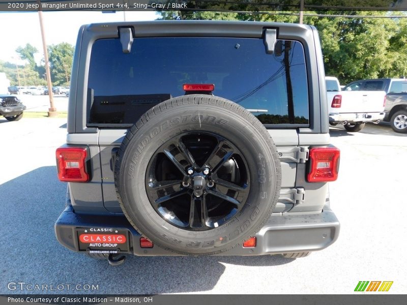 Sting-Gray / Black 2020 Jeep Wrangler Unlimited Sport 4x4