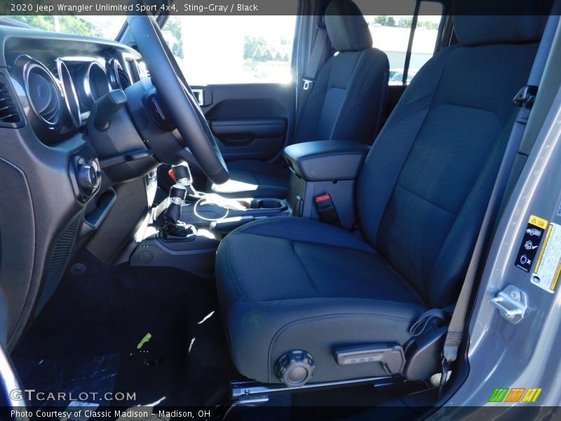 Sting-Gray / Black 2020 Jeep Wrangler Unlimited Sport 4x4