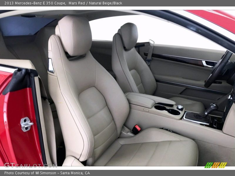 Mars Red / Natural Beige/Black 2013 Mercedes-Benz E 350 Coupe