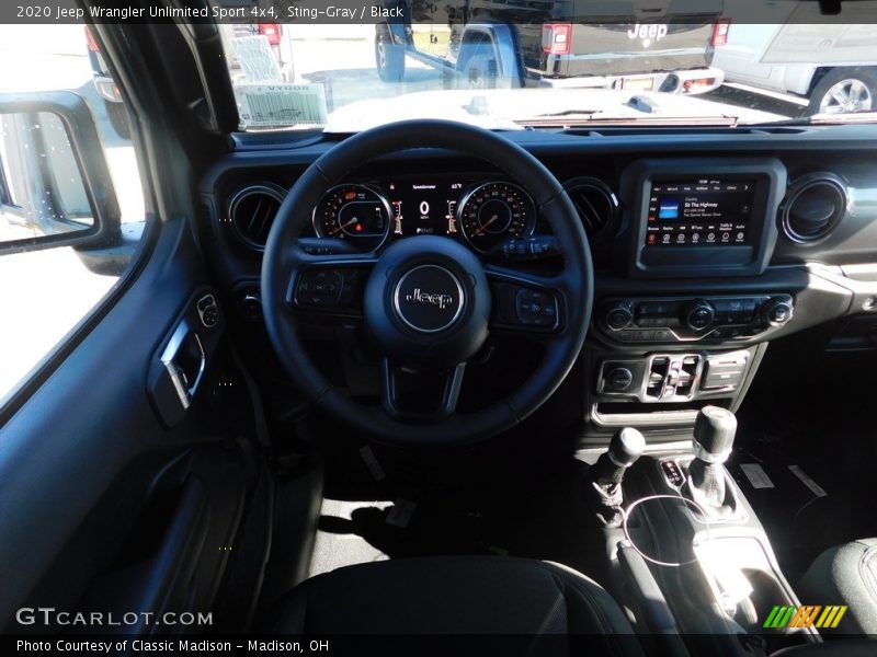 Sting-Gray / Black 2020 Jeep Wrangler Unlimited Sport 4x4