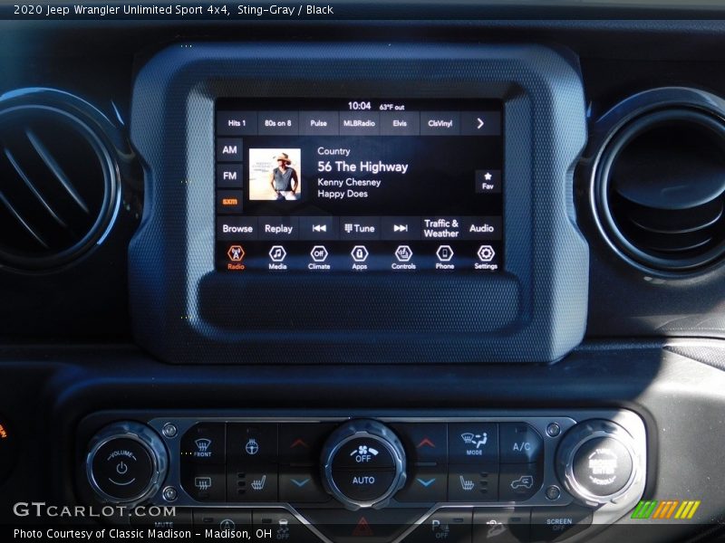 Sting-Gray / Black 2020 Jeep Wrangler Unlimited Sport 4x4