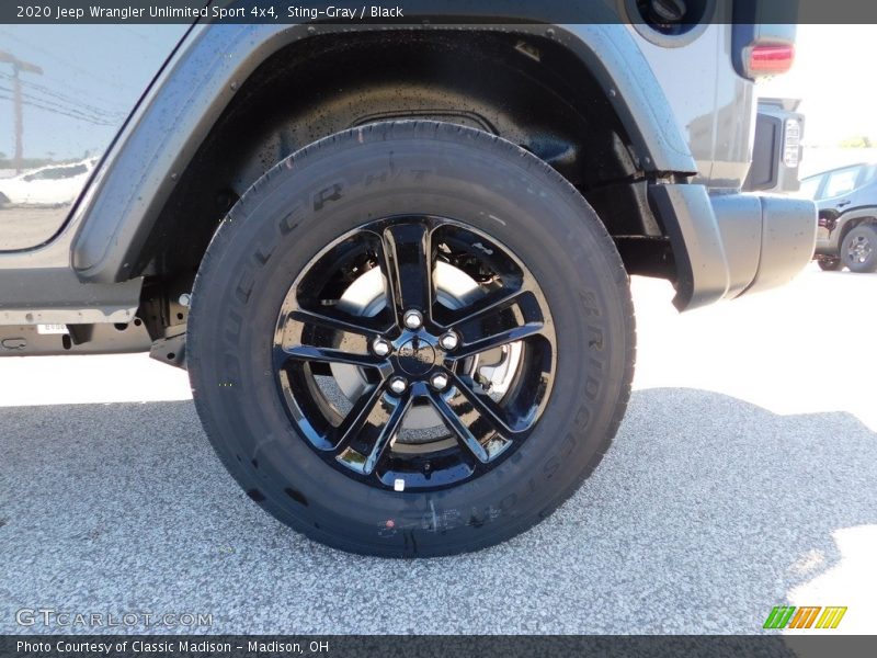 Sting-Gray / Black 2020 Jeep Wrangler Unlimited Sport 4x4