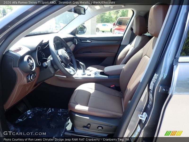 Front Seat of 2020 Stelvio TI Sport AWD