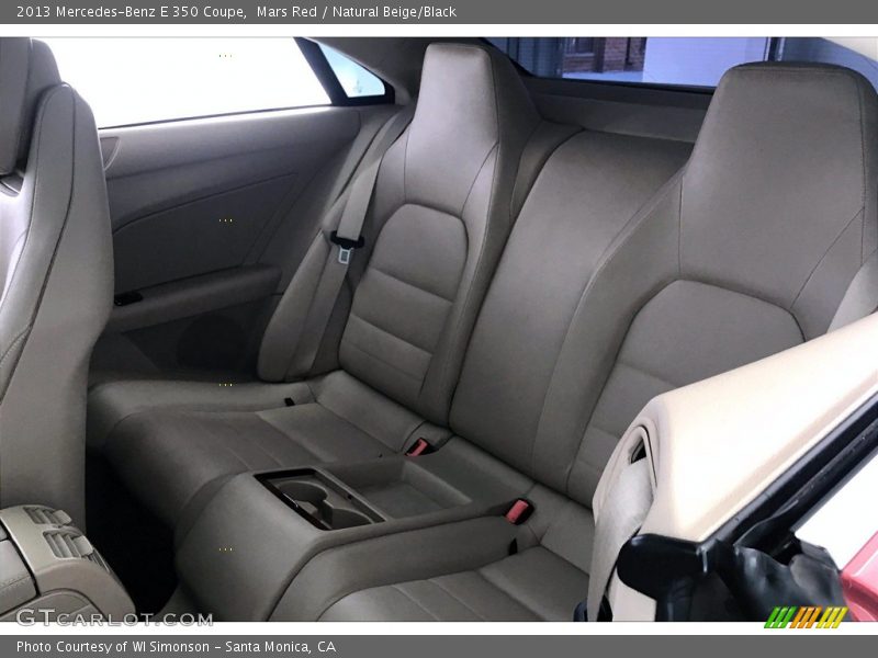 Mars Red / Natural Beige/Black 2013 Mercedes-Benz E 350 Coupe